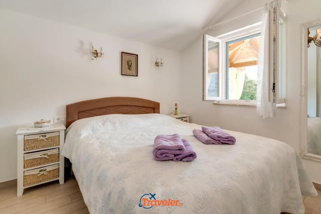 Romantic Stone Villa With Pool, Panoramic Sea View Near The Beach - By Traveler Tourist Agency Krk Id 2134 Vrbnik Croatia