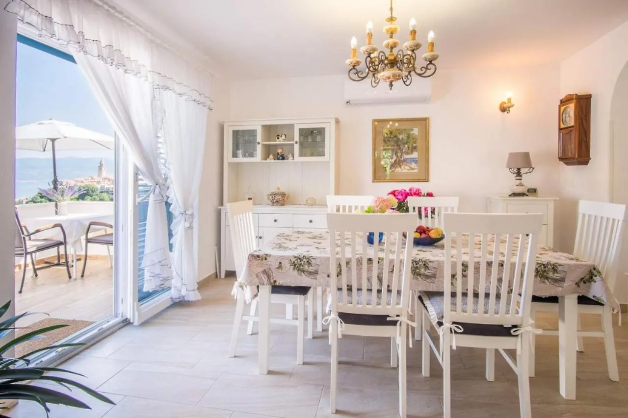 Romantic Stone Villa With Pool, Panoramic Sea View Near The Beach - By Traveler Tourist Agency Krk Id 2134 Vrbnik