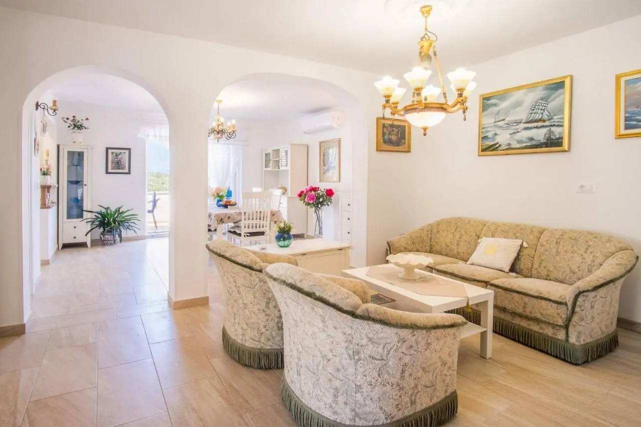 Romantic Stone Villa With Pool, Panoramic Sea View Near The Beach - By Traveler Tourist Agency Krk Id 2134 Vrbnik  0*, Vrbnik (Primorje-Gorski Kotar)