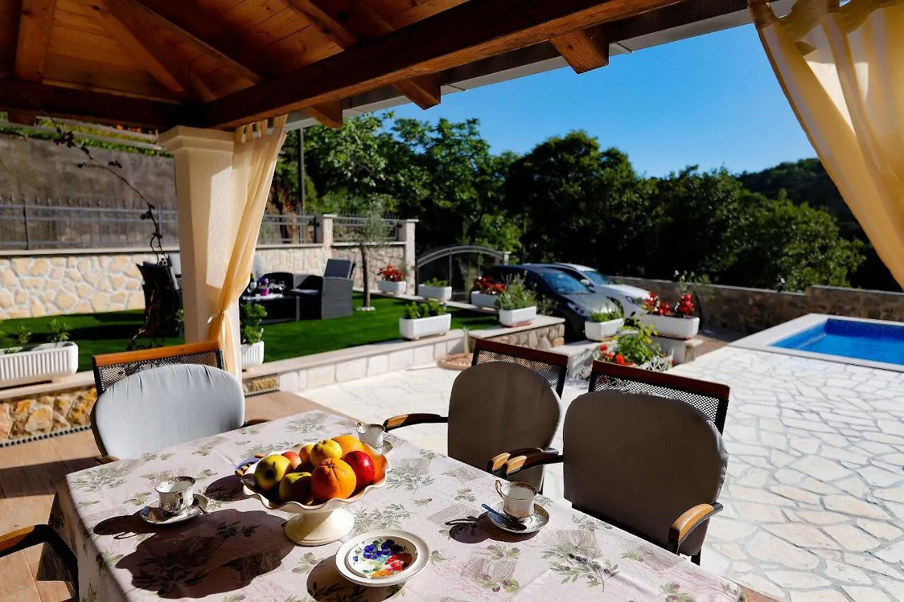Romantic Stone Villa With Pool, Panoramic Sea View Near The Beach - By Traveler Tourist Agency Krk Id 2134 Vrbnik