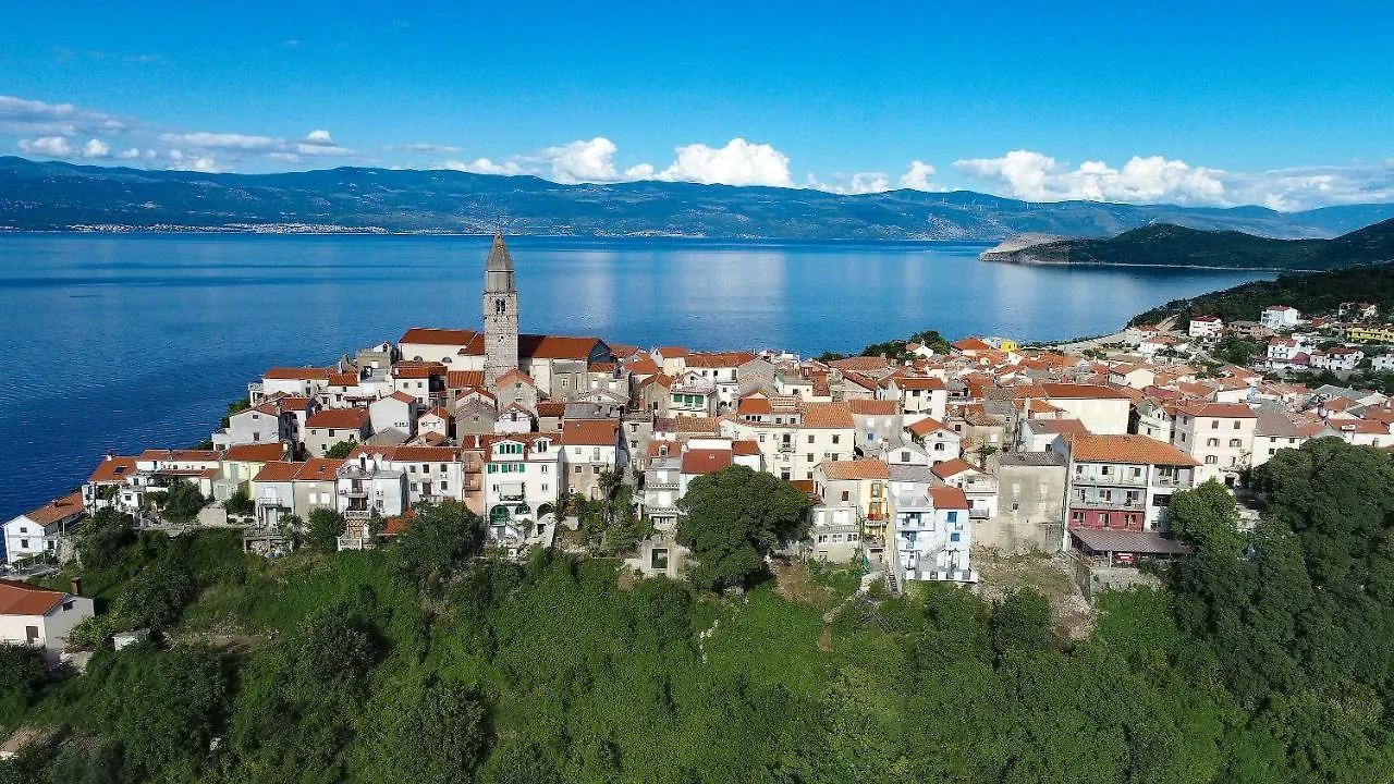 Romantic Stone Villa With Pool, Panoramic Sea View Near The Beach - By Traveler Tourist Agency Krk Id 2134 Vrbnik  Croatia